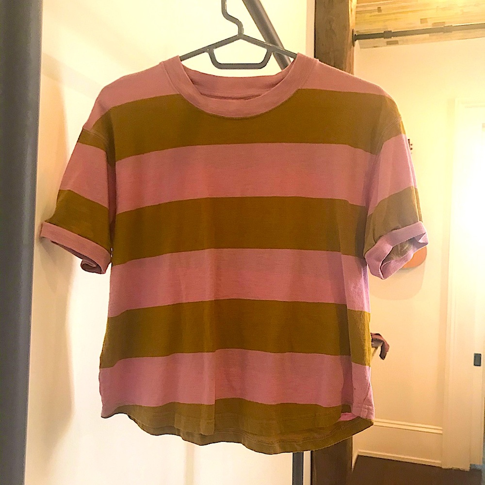 Pink&Green Madewell T